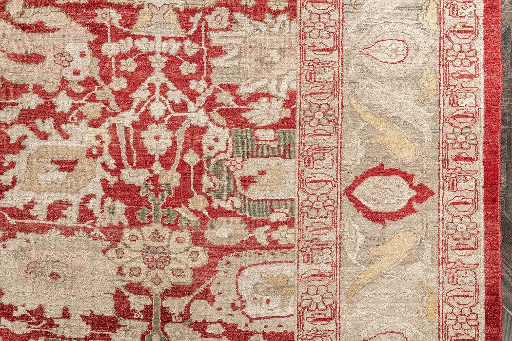 AGRA RUG, BC31095, NORTH INDIA, 13' X 15'