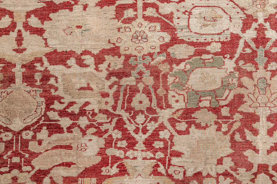 AGRA RUG, BC31095, NORTH INDIA, 13' X 15'