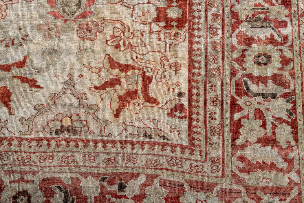 ZIEGLER RUG, BC31109, WEST PERSIA, 12'7" X 16"