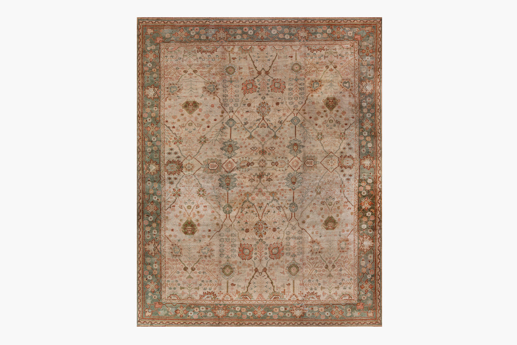 OUSHAK RUG, BC31113, WEST ANATOLIA, 13' X 19'