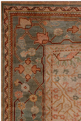 OUSHAK RUG, BC31113, WEST ANATOLIA, 13' X 19'