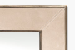 Mica Leather Mirror