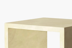 Ember Parchment Side Table