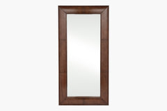 Clove Leather Wall Mirror