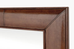 Clove Leather Wall Mirror
