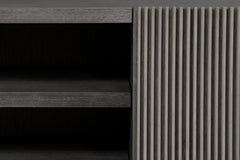Pierre Fluted Open Media Cabinet