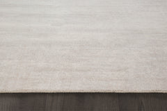 Distressed Wool Rug – Silver