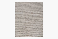 Distressed Wool Rug – Silver