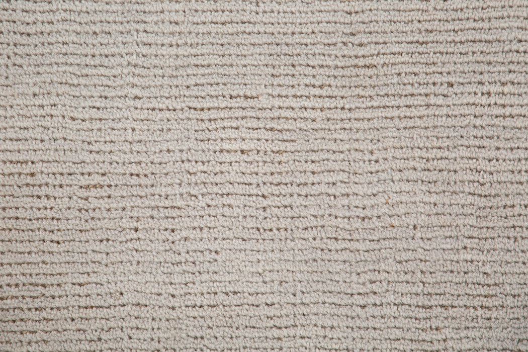 Distressed Wool Rug – Silver