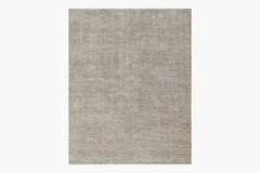 Distressed Wool Rug – Platinum