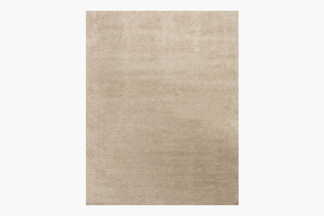 Distressed Wool Rug – Flax