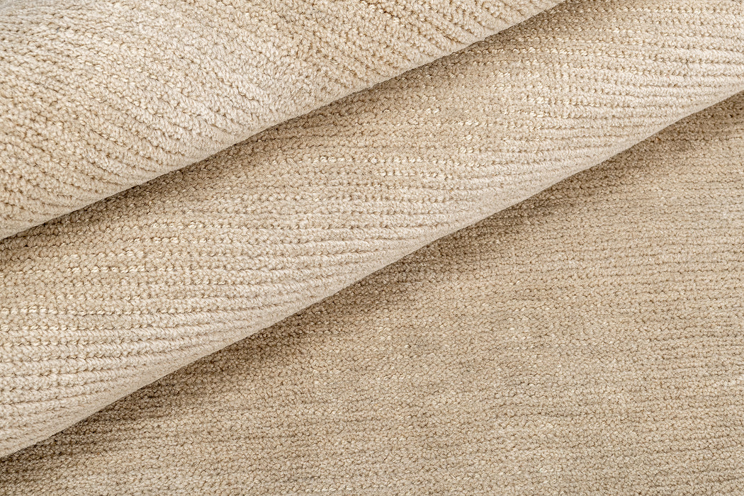 Distressed Wool Rug – Flax