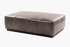 Lara Leather Ottoman