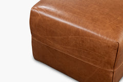 Lugo Leather Ottoman