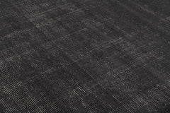 Distressed Wool Rug – Antiqued Black