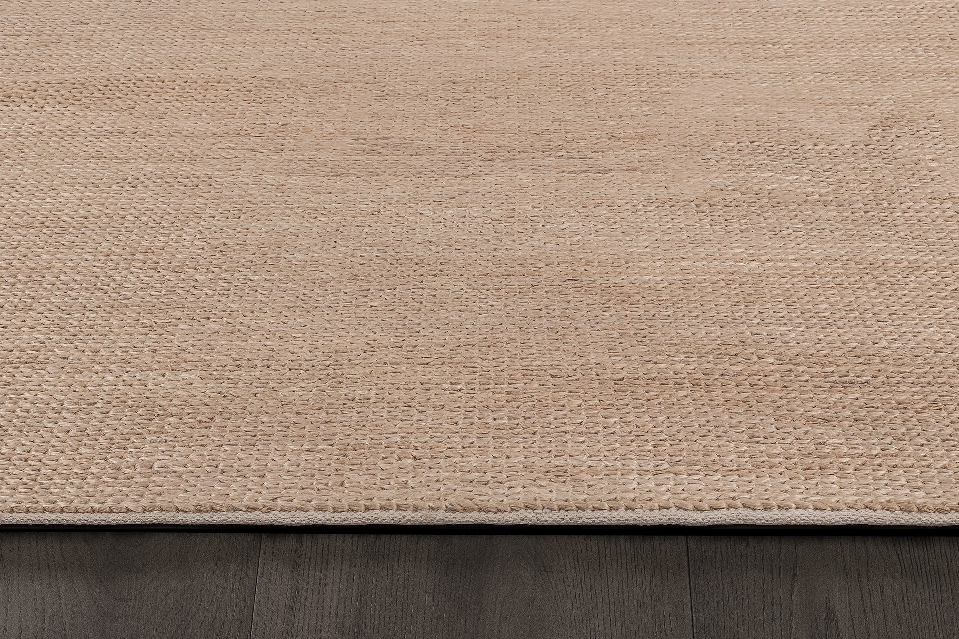 Hand-Braided Jute Rug – Linen