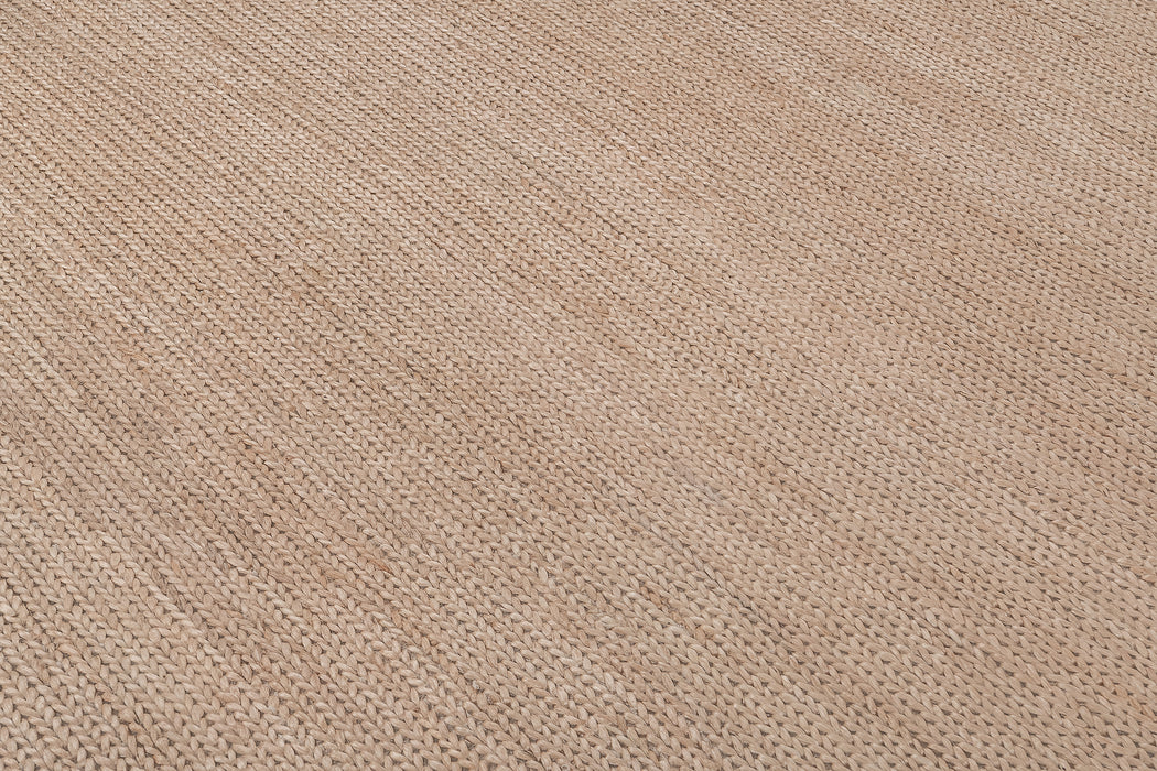 Hand-Braided Jute Rug – Linen