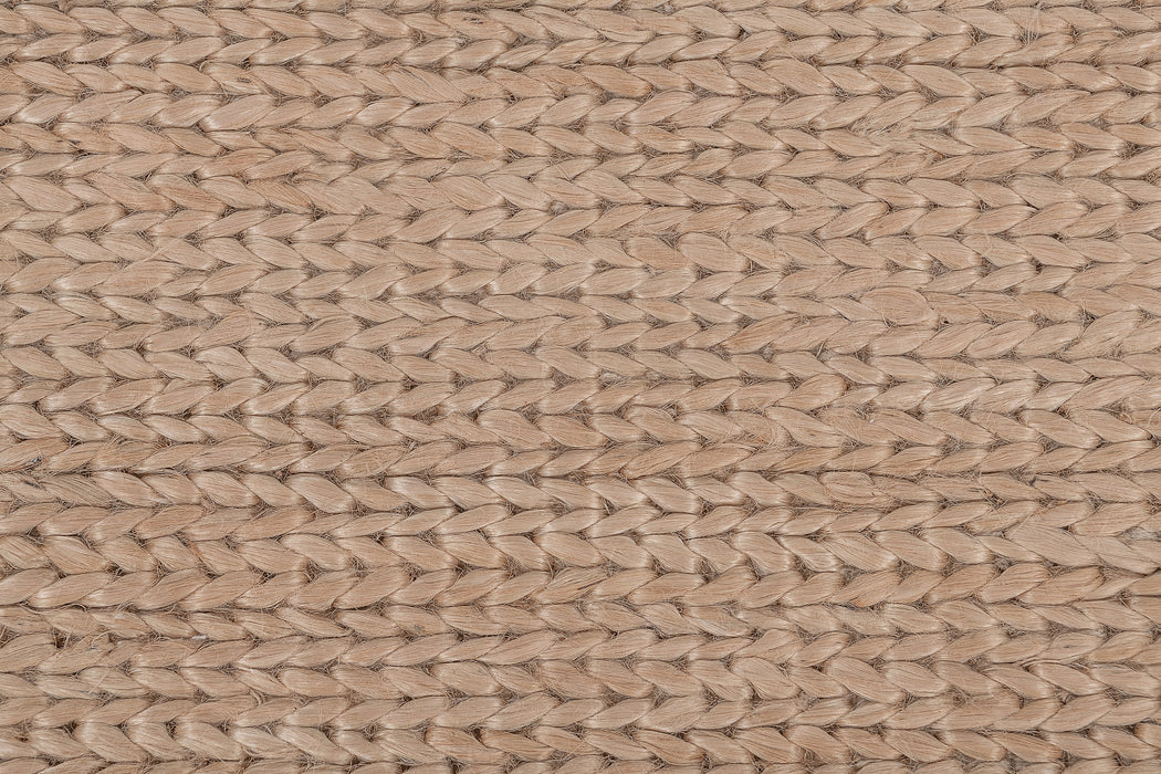 Hand-Braided Jute Rug – Linen