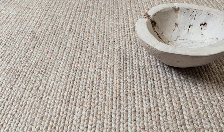 Chunky Textured Rug – Marled