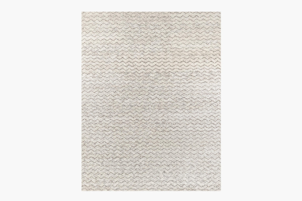 Mina Moroccan Rug – Silver