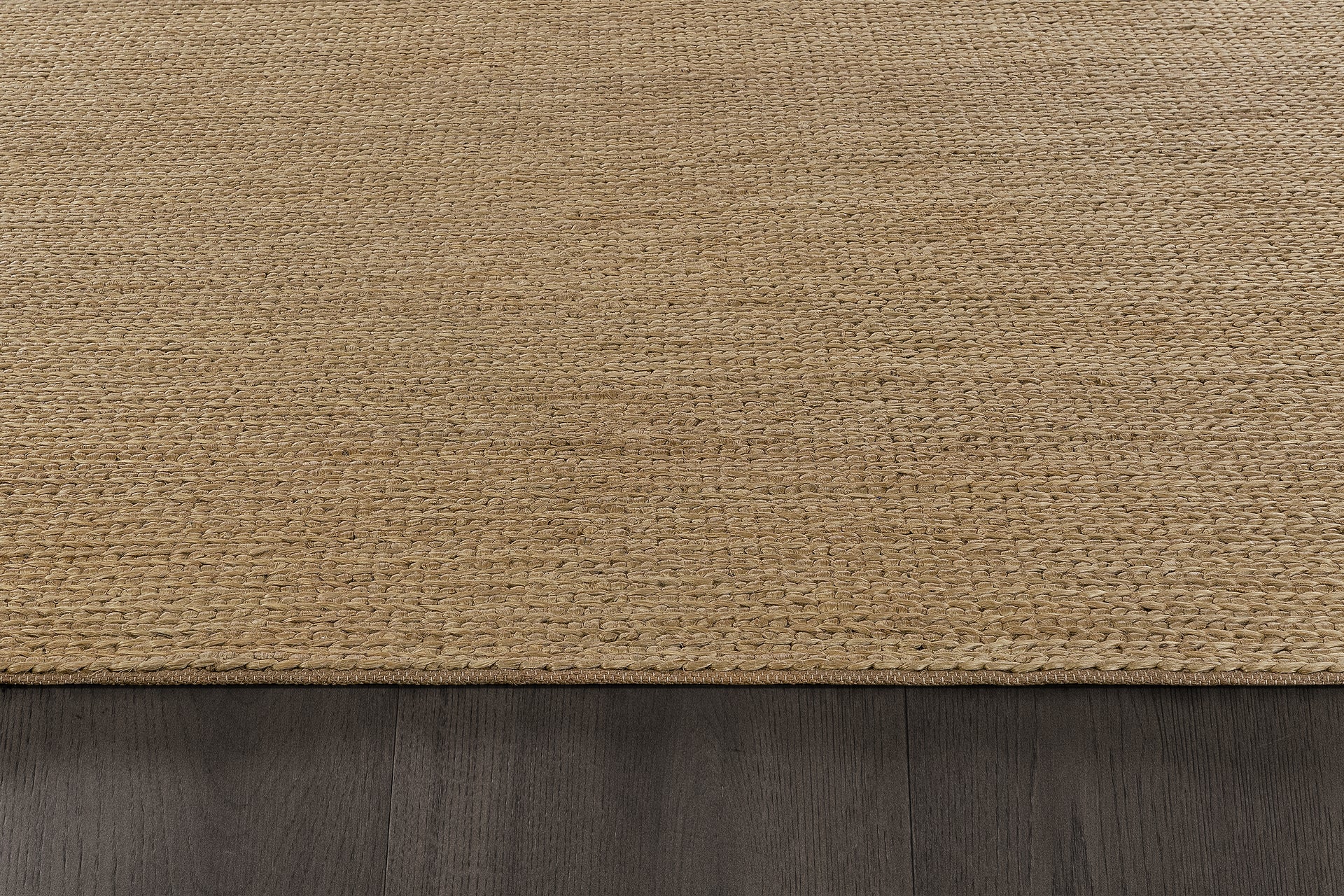 Chunky Hand-Braided Jute Rug – Honey