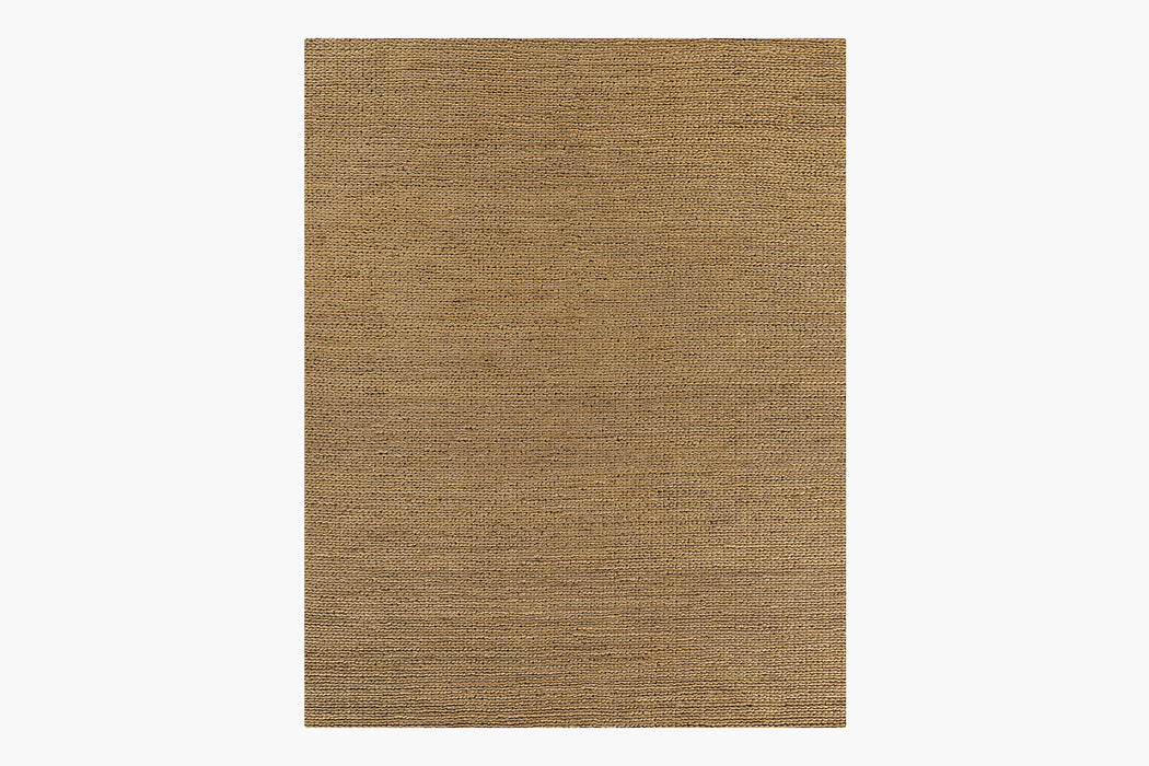 Chunky Hand-Braided Jute Rug – Honey
