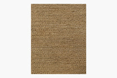 Chunky Hand-Braided Jute Rug – Honey