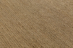 Chunky Hand-Braided Jute Rug – Honey