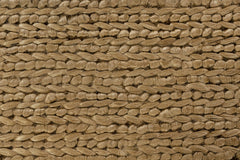 Chunky Hand-Braided Jute Rug – Honey