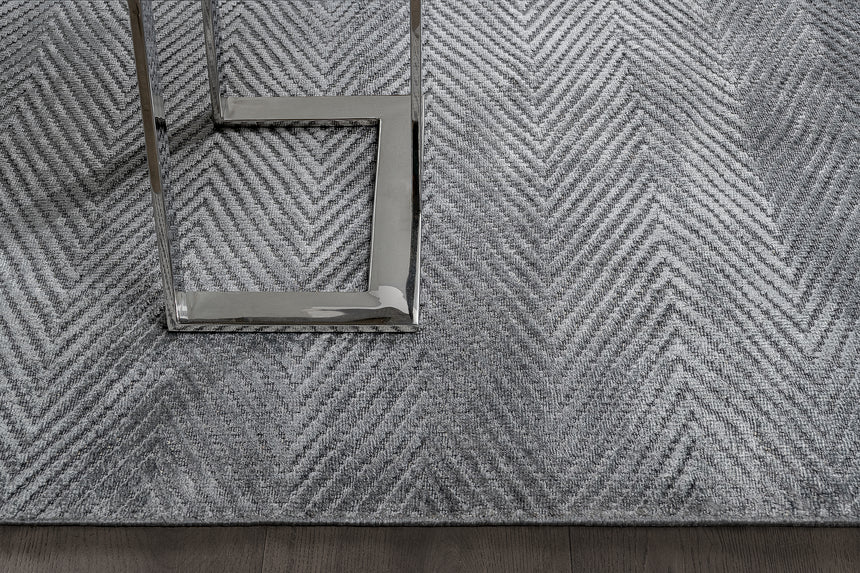 Shevra Rug – Gunmetal