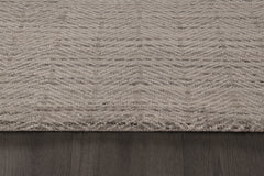 Alia Rug – Silver / White