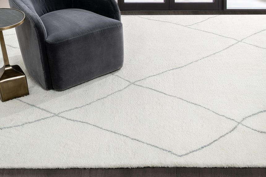 Iona Rug – Natural / Nickel