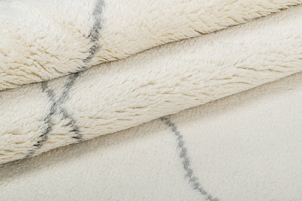 Iona Rug – Natural / Nickel