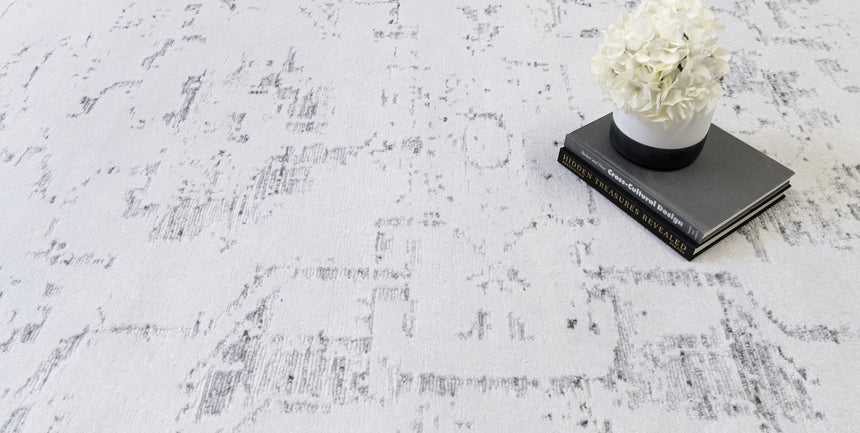 Performance Arte Rug – Light Mist / Nickel