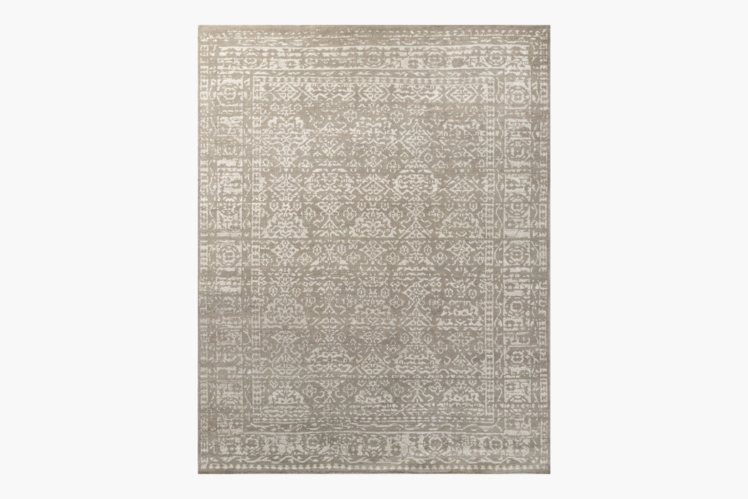 Dada Rug – Charcoal / Silver