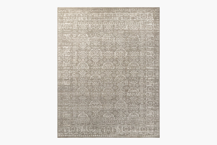 Dada Rug – Charcoal / Silver