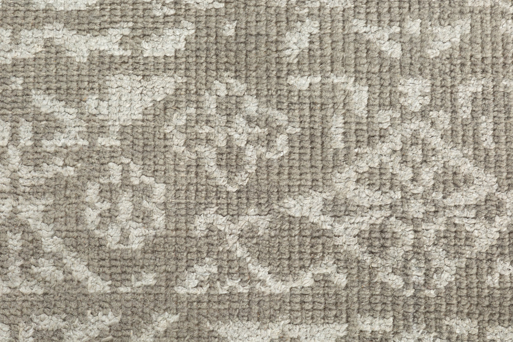 Dada Rug – Charcoal / Silver