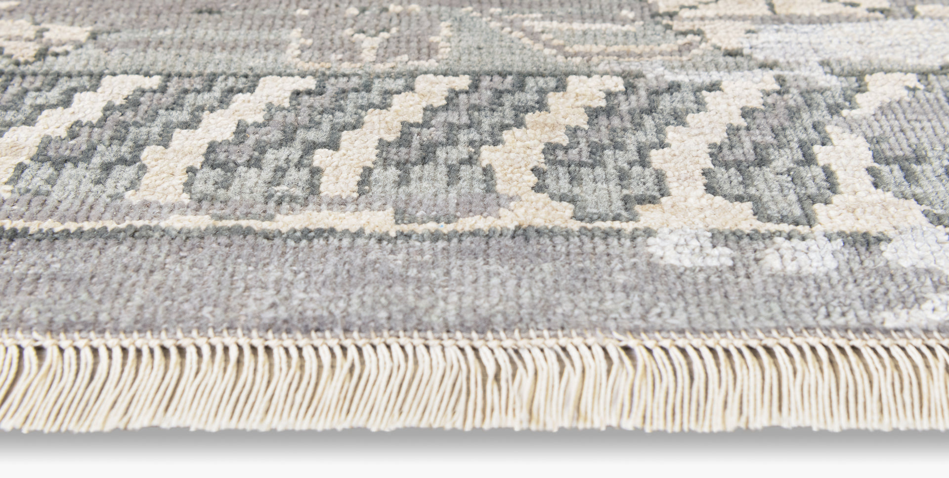Poma Rug – Grey / Sand