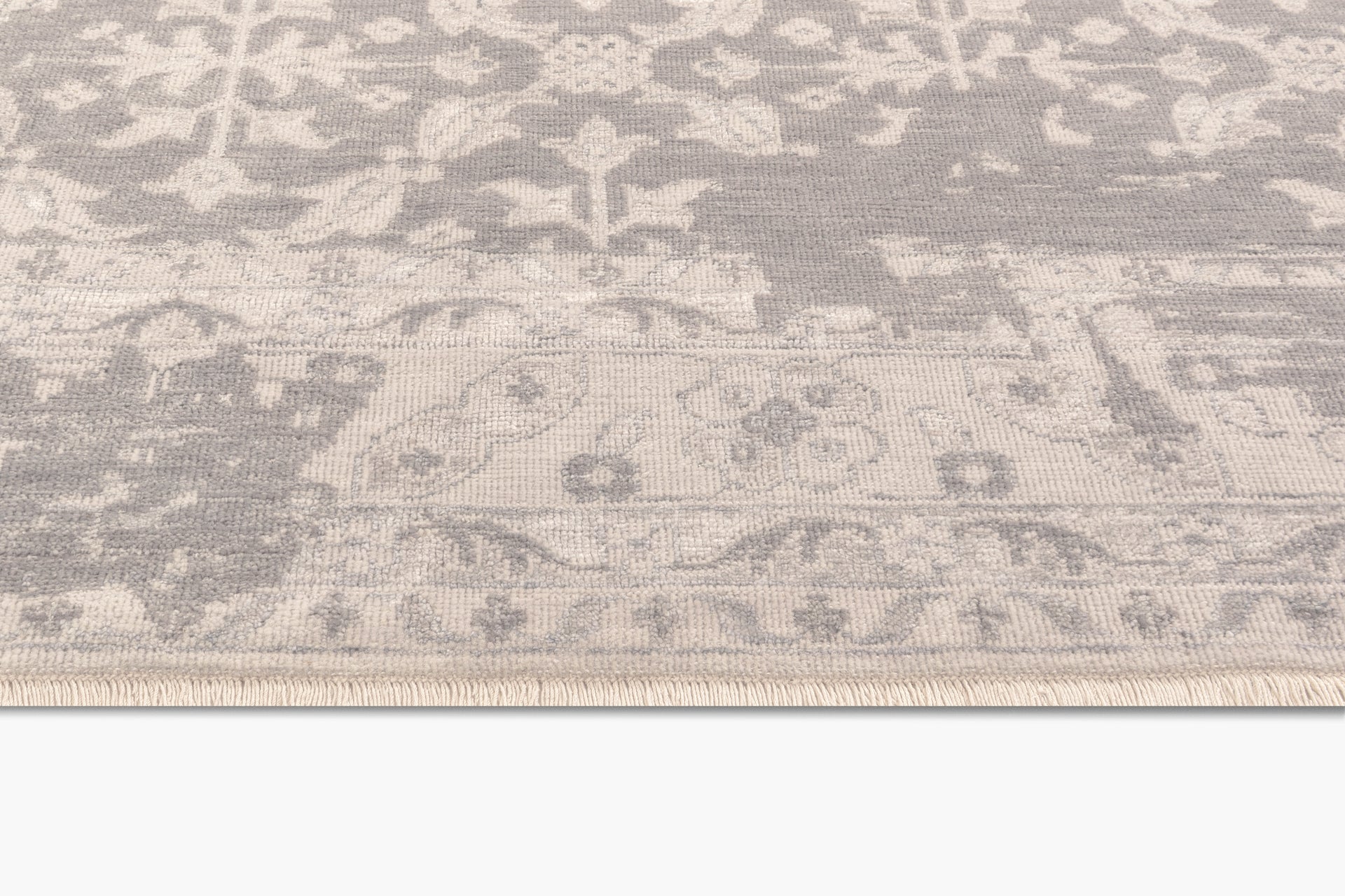 Yava Rug – Grey / Silver