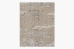 Meya Rug – Linen / Grey