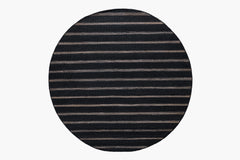 Lenia Rug – Black / Natural