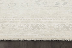 Coba Rug – Ivory / Silver