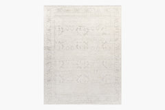 Coba Rug – Ivory / Silver
