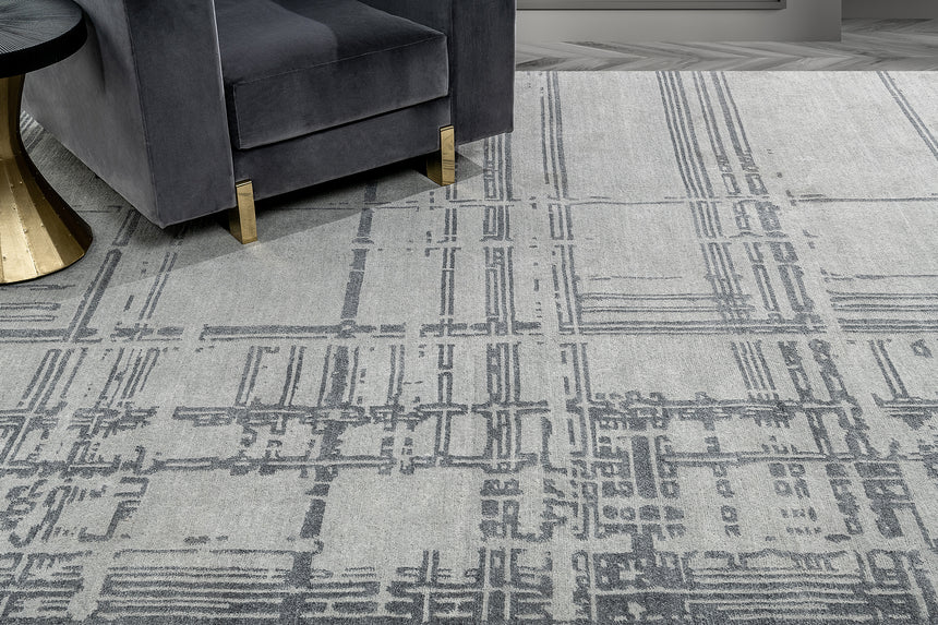 Performance Montro Rug – Grey / Charcoal