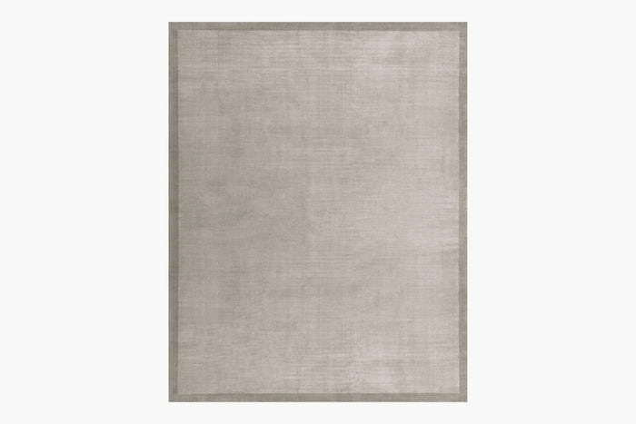 Silk Marca Rug – Dark Grey