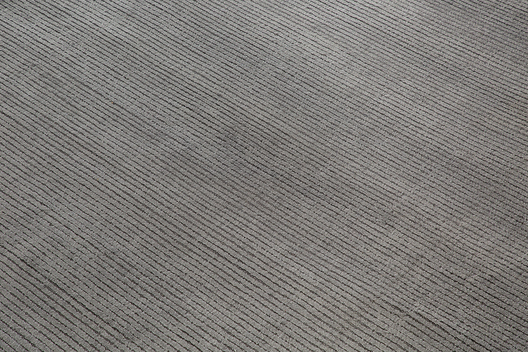 Silk Vila Rug – Dark Grey