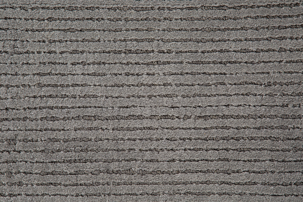 Silk Vila Rug – Dark Grey