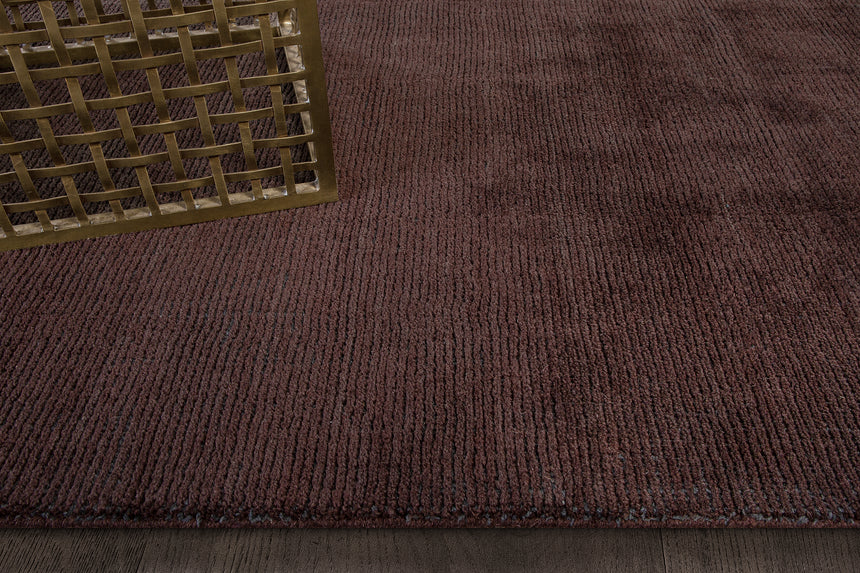 Distressed Wool Rug – Espresso