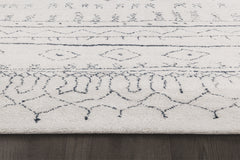 Cali Moroccan Rug – Sand / Indigo
