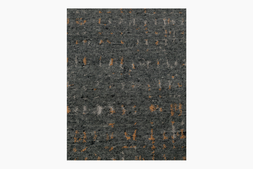 Azar Rug – Dark Grey / Gold